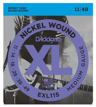 Daddario D´Addario Jogo de Cordas Aço 011 EXL115 11-49