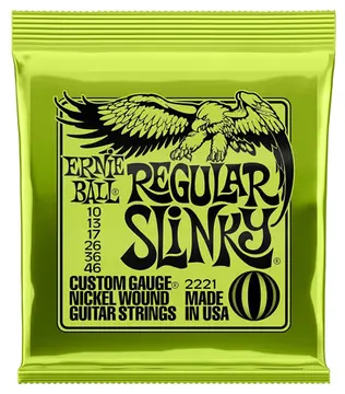 Jogo Cordas Guitarra Elétrica Ernie Ball 2221