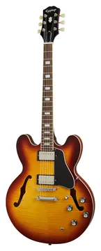 Epiphone ES-335 Geflammt Himbeertee-Verlauf IBG
