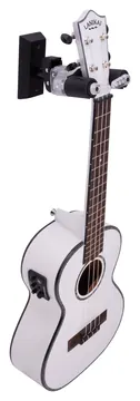 Hercules HCGSP-38WBLT Gitarrenwandhalterplexi Ags Plus Holzsockel, 20JAHRE Edition