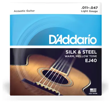 D'Addario EJ40 Silk&Steel