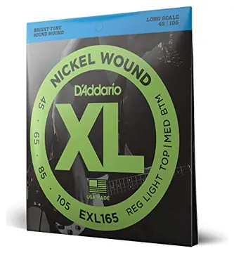 D'Addario EXL165 Bass Strings 45/105