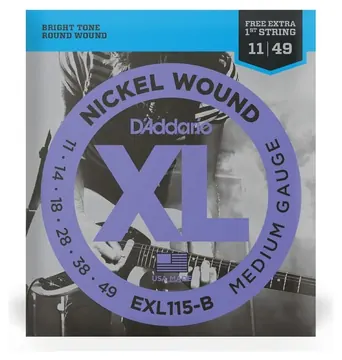 D'ADDARIO Encordoamento Guitarra Daddario EXP115 011 Medium Gauge