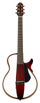 Yamaha SLG200SII Silent Guitar Steel Crimson Red Burst