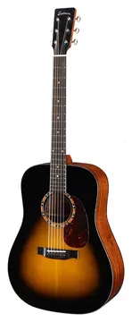 Eastman E2D Deluxe Sunburst Westerngitaar met Element incl. Gigbag