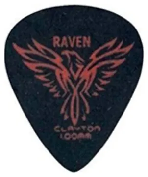 Clayton 351 Black Raven Pick 1.26mm