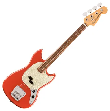 Fender Vintera 60S Mustang Bass, Fiesta Red