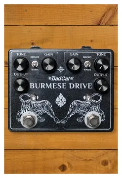 Bad Cat Burmese Drive - Dual Vintage Overdrive Pedal