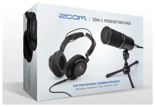 Zoom ZDM Podcast Mic Pack