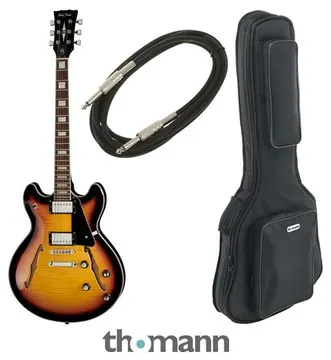 Harley Benton HB-35Plus Vintage Burst Bundle