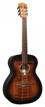Lag TN70A | Tramontane Nylon Auditorium Guitar | Solid Spruce | Band B