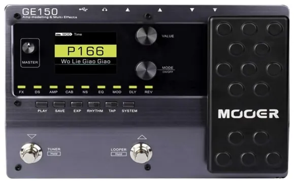 Mooer Pedaleira Mooer GE150 GE Series Multiefeitos p/ Guitarra