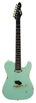 Slick SL 50 SG E-Gitarre T-Style Surf Green
