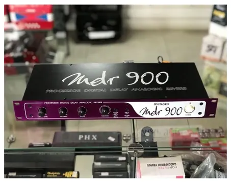Meteoro Processador Meteoro Mdr900 Digital Delay Analogic Reverb (1007) Exposição