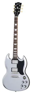 Gibson SG Standard '61 Stop Bar Silver Mist