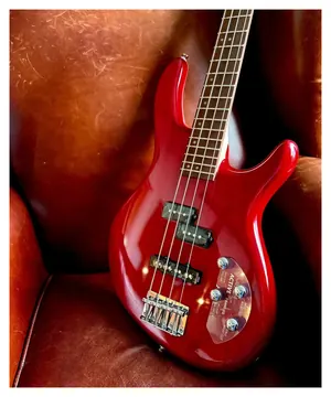 Cort Action Bass Plus Trans Red Bass Guitar