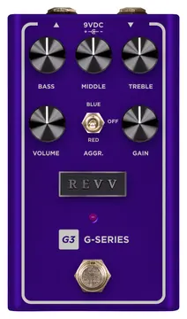 Revv Amplification G3 V2 Purple Channel Distortion Pedal