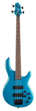 Cort C4 Deluxe CBL Artisan 4-Saiter E-Bass, candy blue