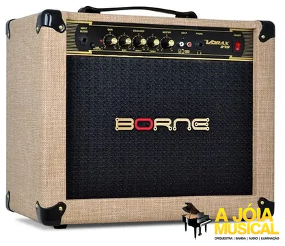 Borne Cubo Amplificador para Guitarra Borne Vorax 840 Palha