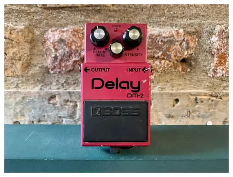 Boss DM-2 Delay Black Label Made In Japan