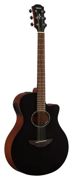 Yamaha APX600M-SMB Chitarra Acustica Elettrificata Spalla Mancante Smokey Black