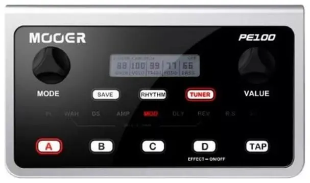 Mooer Multieffetto PE100 Per Chitarra