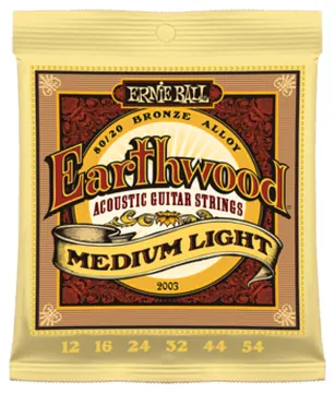 Ernie Ball Earthwood Bronze Med-Light EB2003