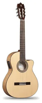 Alhambra 3F CWE Chitarra flamenco amplificata spagnola Natural