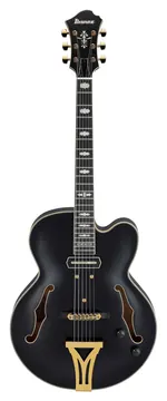 Ibanez PM3C Signature Pat Metheny Schwarz Niedriger Glanz