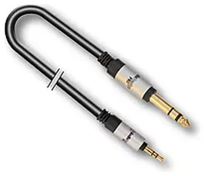 Audiodesign Cavo Jack 6,3 Stereo Jack M Stereo 3,5 1,5Mt