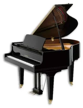 Piano de Cauda Kawai GL10 152cm Preto Polido 3 Pedais