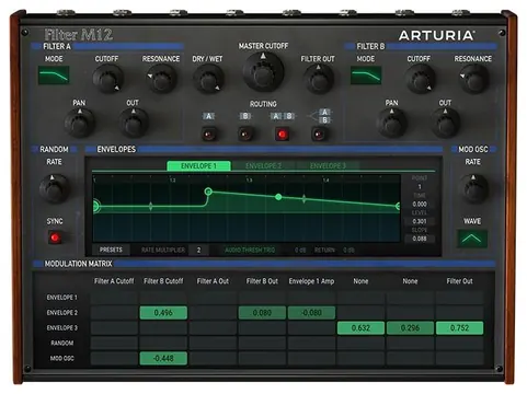 Arturia M12-Filter
