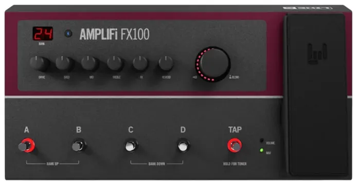 Line6 Pedaleira Line 6 AMPLIFi FX100 para Guitarra com Bluetooth
