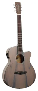 Tanglewood TA4CEGY Azure Super Folk Elektro-Akustik-Gitarre, harbour grey gloss