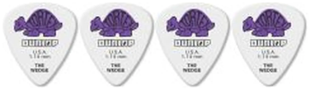 Blister plettri Dunlop 424P1.14 Tortex wedge 12pz 1.14mm