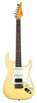 Suhr Classic S Antique RW HSS Vintage Yellow