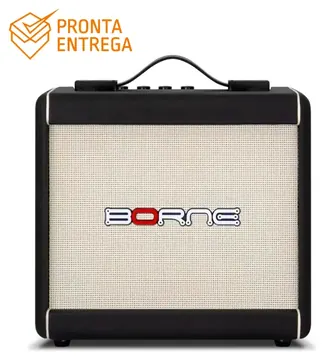 Borne Amplificador Cubo para Guitarra Borne F60 Preto
