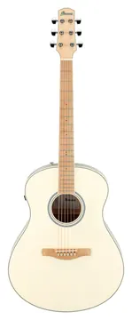 Ibanez AAM370M2E-AIB Transparent Antique White Ice Blue