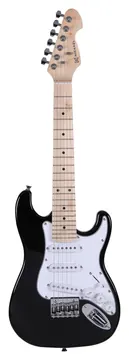 Michael Stratocaster Michael GM219N Strato SSS Preta