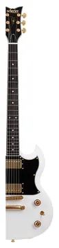 Schecter Zv-H6Llyw66D - Weiß