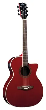 Eko NXT A100CE See Through Red Chitarra acustica elettrificata