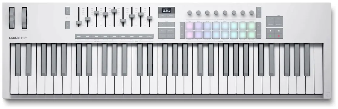 Novation Launchkey 61 MK4 White