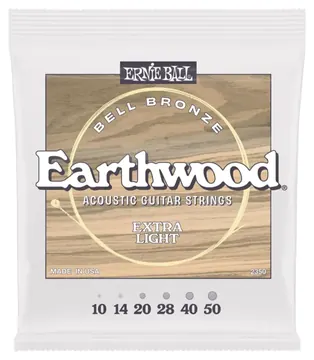 Ernie Ball 2350 Earthwood Bell Bronze Acoustic Extra Light 10-50