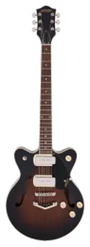 Gretsch G2655-P90 Streamliner Center Block Jr. V-STOPTAIL Brownstone