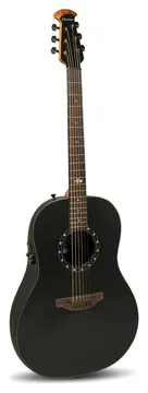 Ovation Elektro-Akoestische Gitaar Pro Series Ultra Mid-Depth Non-Cutaway Pitch Black