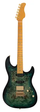 Sire Larry Carlton S10 Hss Tgr Dc Mn Trans Green