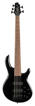 Cort C5 Deluxe BK Artisan 5-Saiter E-Bass, black
