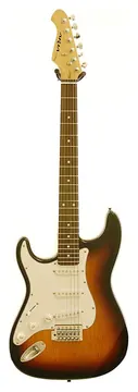 Aria STG 003L 3TS Electric Guitar Left Hand Sunburst