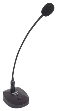 Eikon EK40BMG Microfono da tavolo a collo d'oca con base