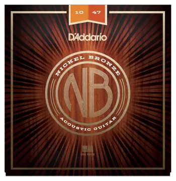 D'Addario NB1047 010-047 Nickel Bronze Saiten für Westerngitarre